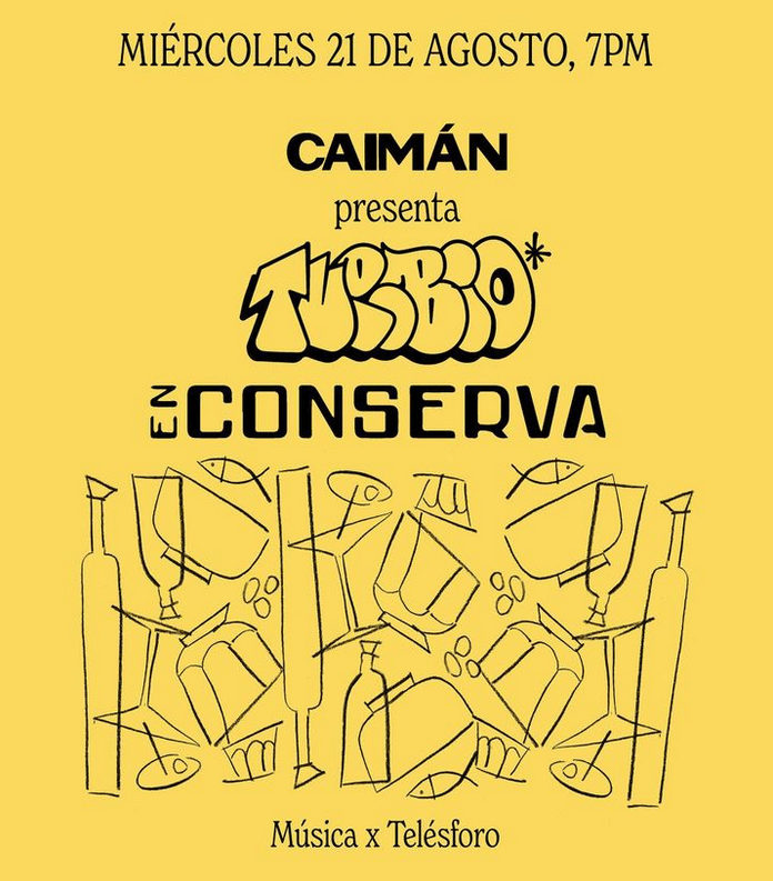 Caimán x Turbio en conserva