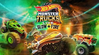 Hot Wheels Monster Trucks Live: Glow 'n Fire