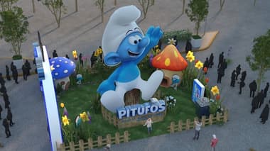 La aldea de los pitufos llega a CDMX