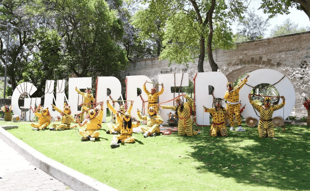 Guerrero en Los Pinos