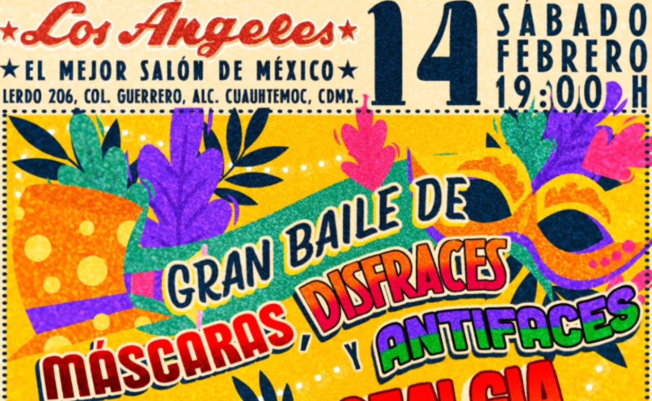 GRAN BAILE DE MÁSCARAS, DISFRACES Y ANTIFACES