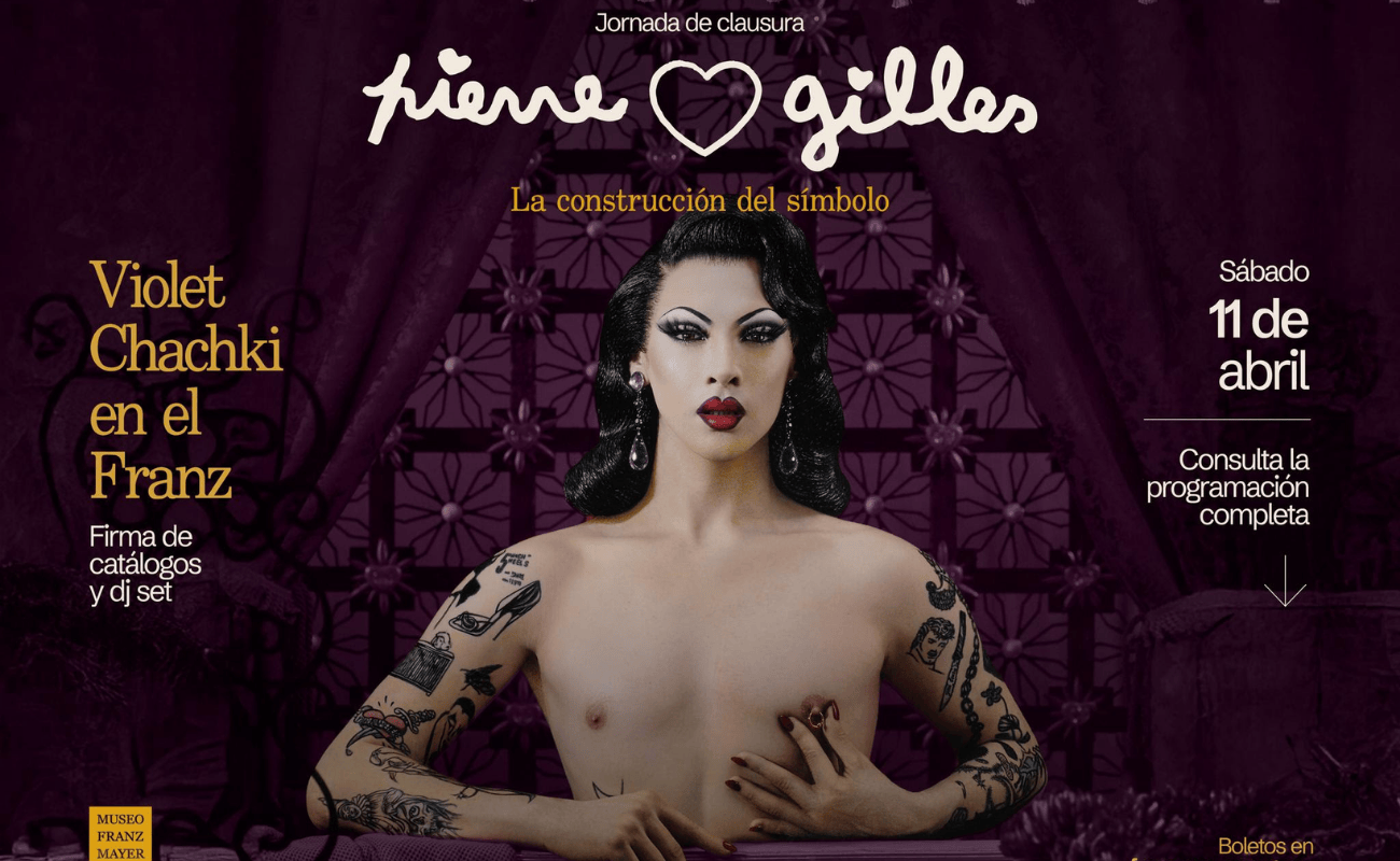 Presentación y firma de catálogo con Violet Chachki