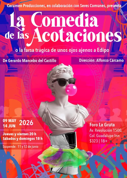 La comedia de las acotaciones o la farsa trágica de unos ojos ajenos a Edipo