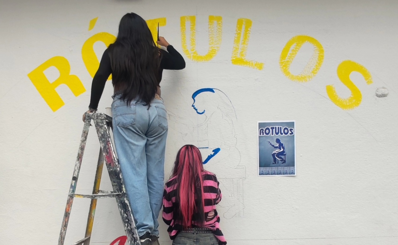 Taller de rotulismo para mujeres