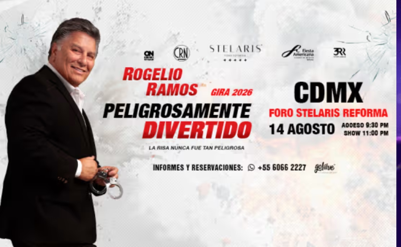 Rogelio Ramos presenta "Peligrosamente Divertido 2026"