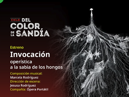 Ciclo Del Color de la Sandía: Invocación operística a la sabia de los hongos