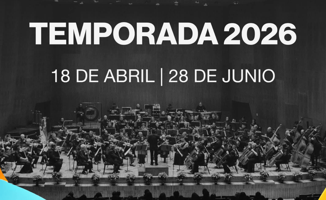 Orquesta Filarmónica de la Ciudad de México: Segunda Parte de la Temporada 2026