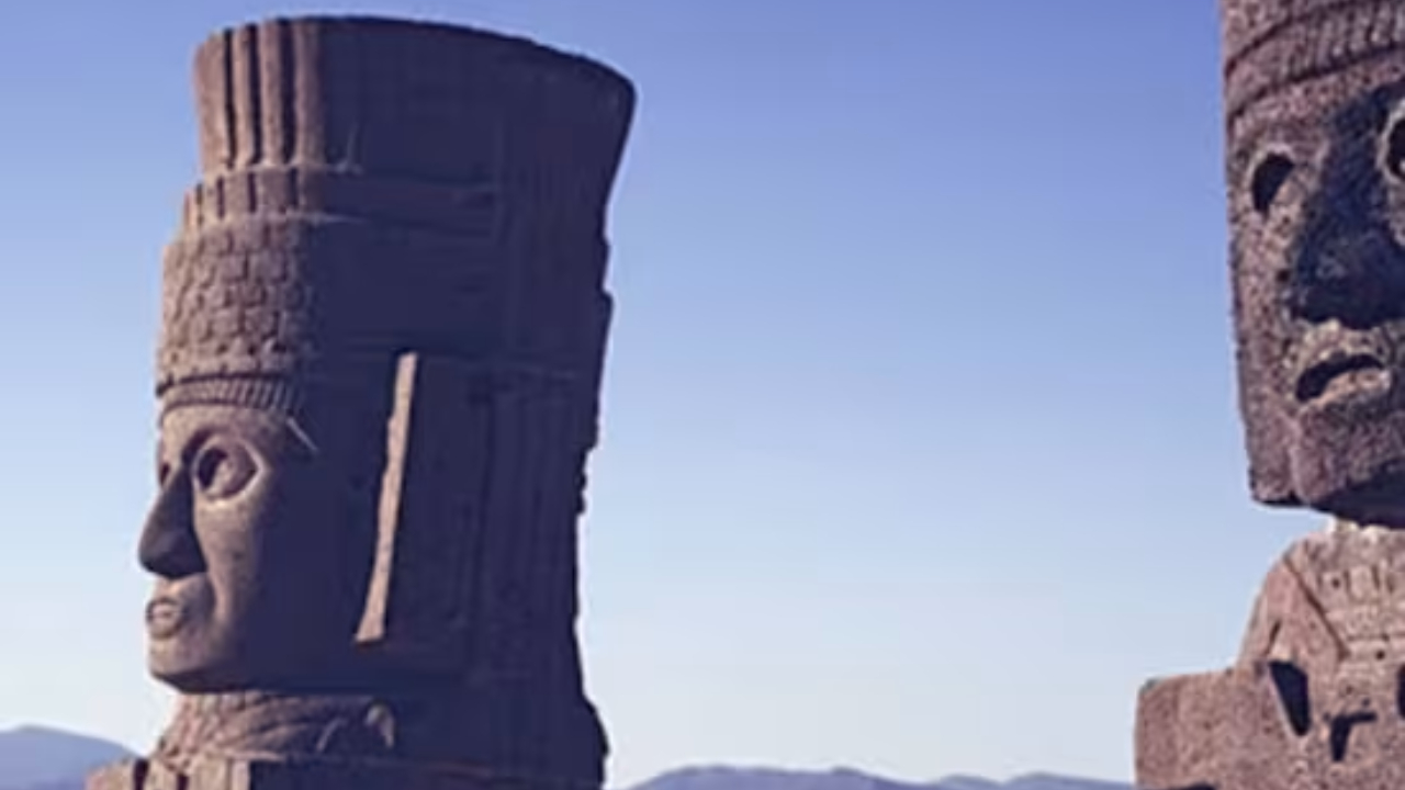 Entrada al sitio arqueológico de Tula