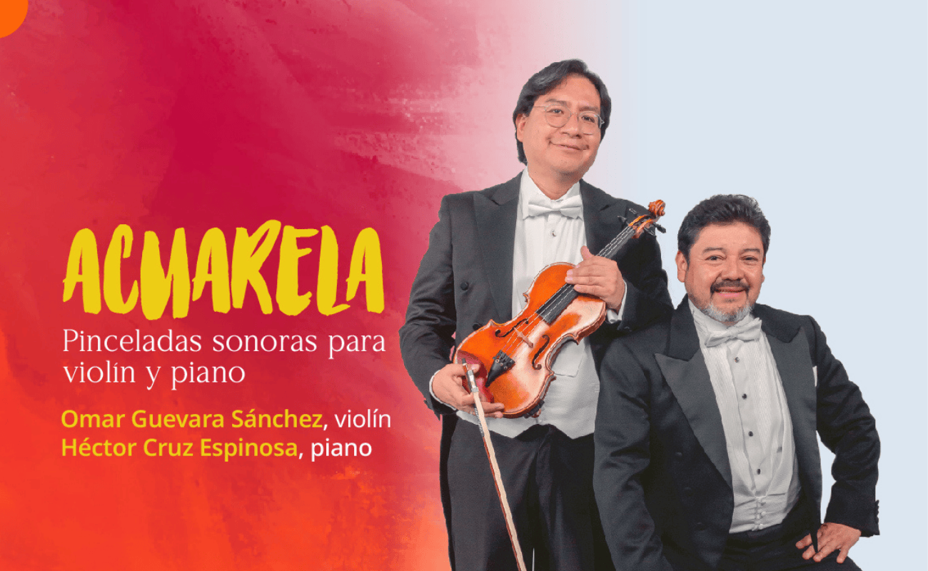 Concierto: Acuarela. Pinceladas sonoras para violín y piano