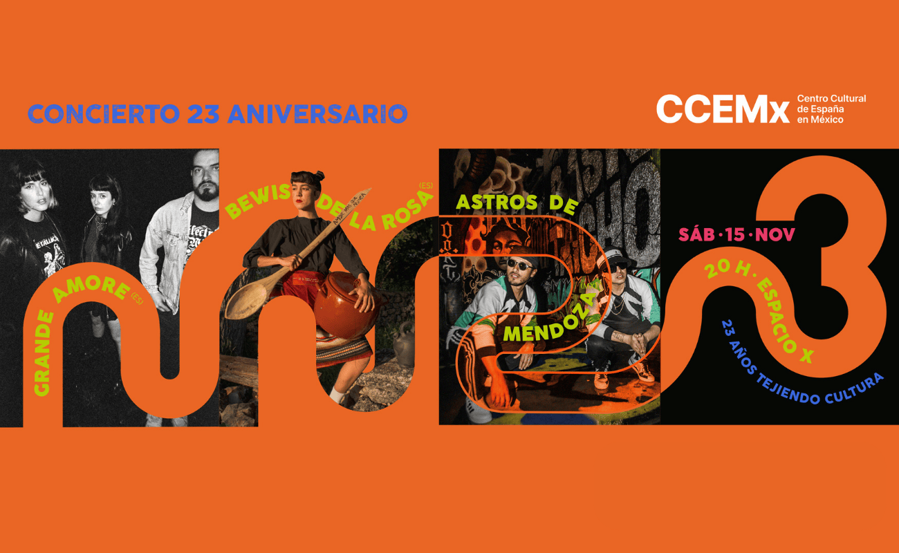 Concierto: 23 aniversario del Centro Cultural de España en México