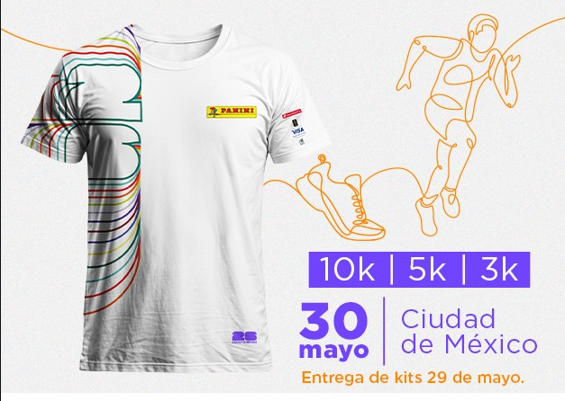 Carrera Panini x Host City 2026 Ciudad de México