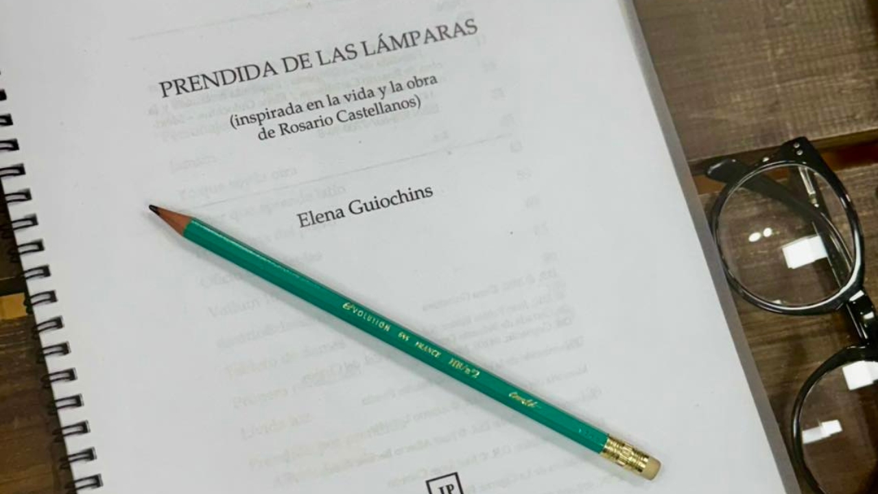 Prendida de las lámparas