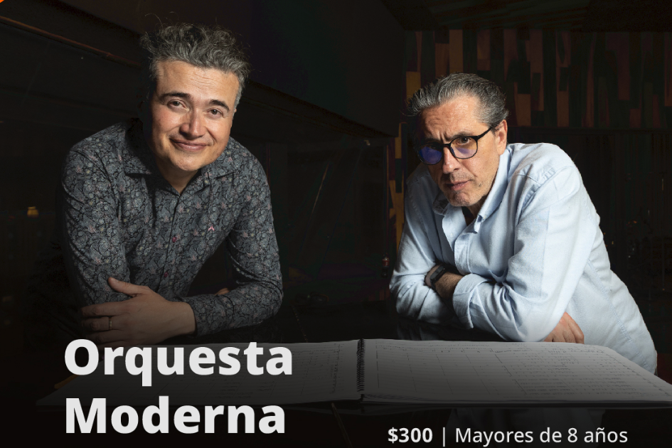 Orquesta Moderna dir. Rosino Serrano: presentación de de los discos Coalescencia y Alma