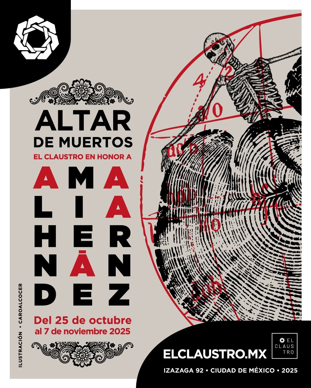 Altar de Muertos 2025 dedicado a Amalia Hernández