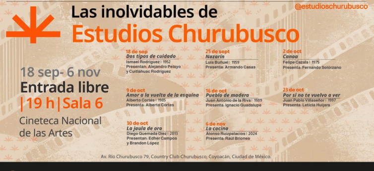 Ciclo "Las inolvidables de Estudios Churubusco"