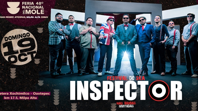 Inspector en la Feria del Mole 2025